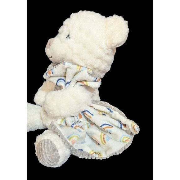 Spark Create Imagine Plush Bear w/ Blanket crinkle ears rattle lovey plush stuff - Picture 6 of 9
